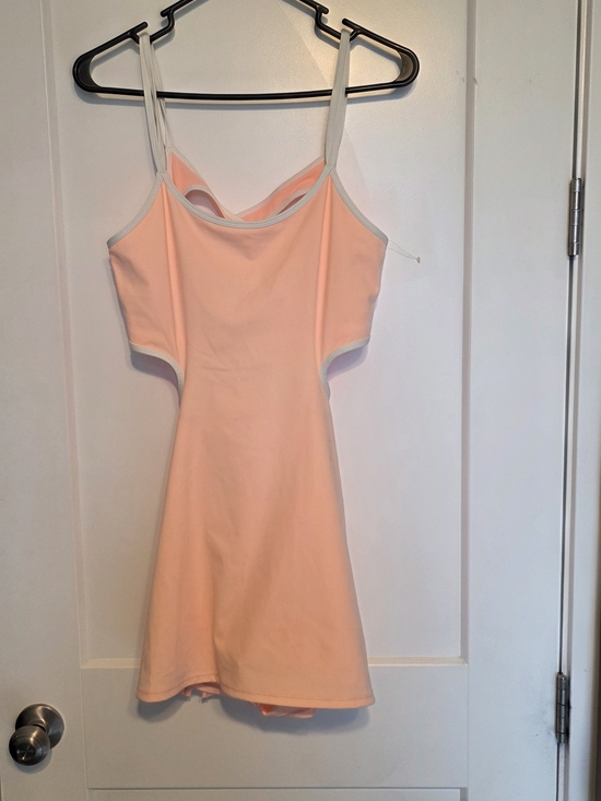 FP Movement by Free People Dresses & Skirts - FP Movement by Free People Peach Mini Dress with Cream Trim